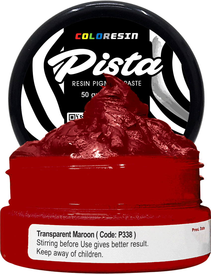 Transparent Maroon P338