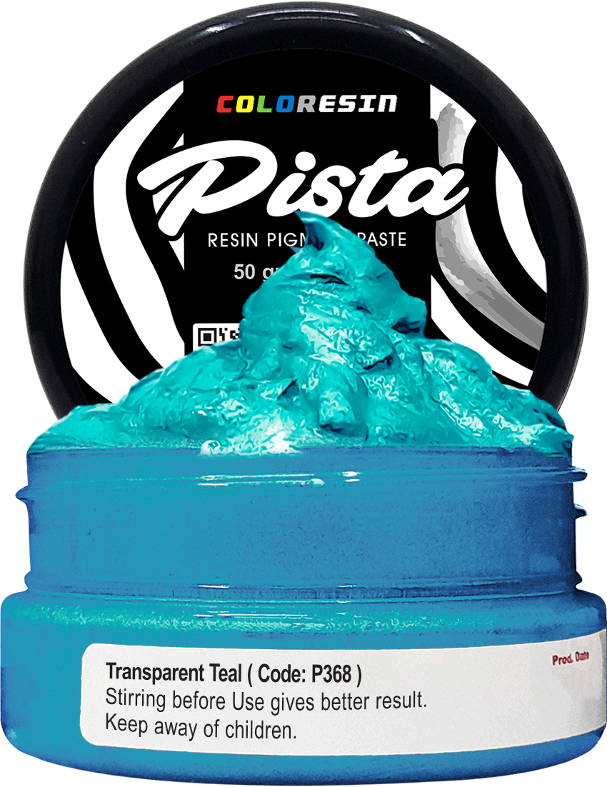 Transparent Teal P368